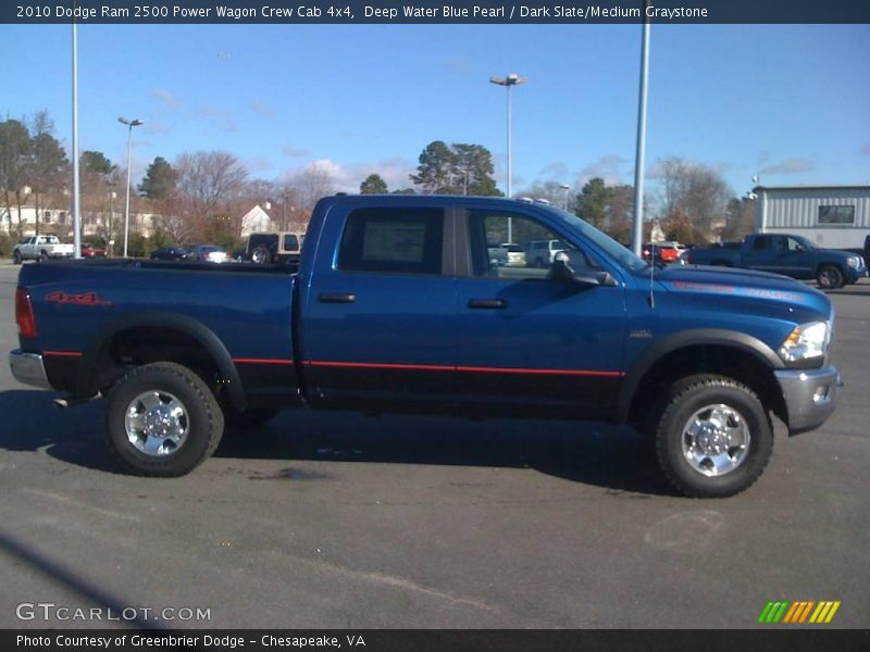 Deep Water Blue Pearl / Dark Slate/Medium Graystone 2010 Dodge Ram 2500 Power Wagon Crew Cab 4x4
