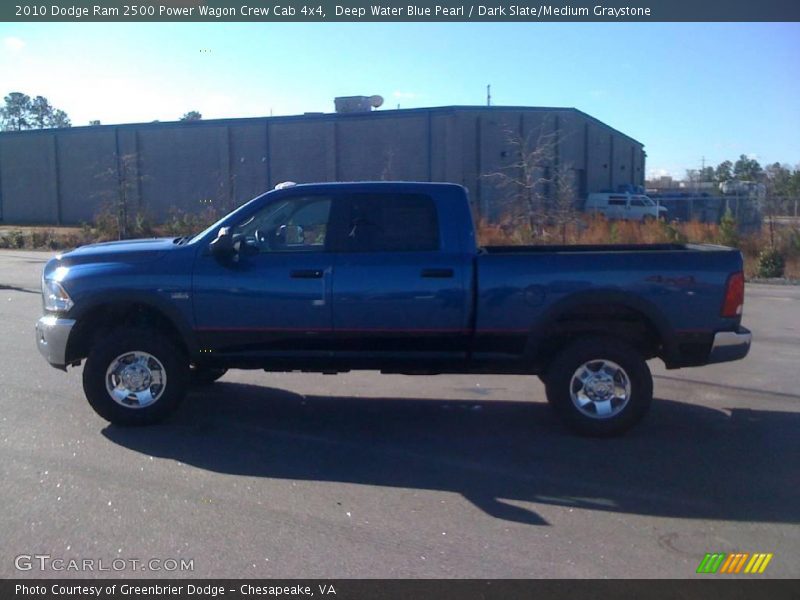 Deep Water Blue Pearl / Dark Slate/Medium Graystone 2010 Dodge Ram 2500 Power Wagon Crew Cab 4x4