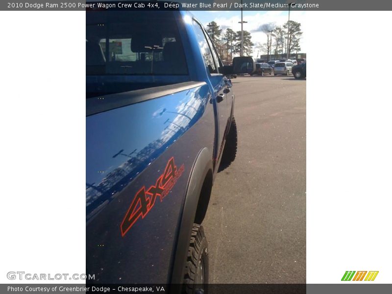 Deep Water Blue Pearl / Dark Slate/Medium Graystone 2010 Dodge Ram 2500 Power Wagon Crew Cab 4x4