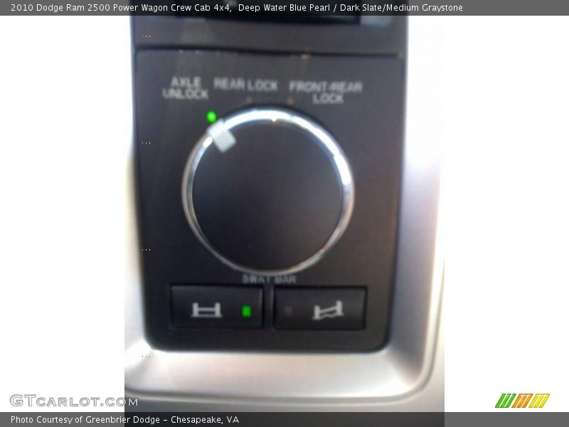 Deep Water Blue Pearl / Dark Slate/Medium Graystone 2010 Dodge Ram 2500 Power Wagon Crew Cab 4x4