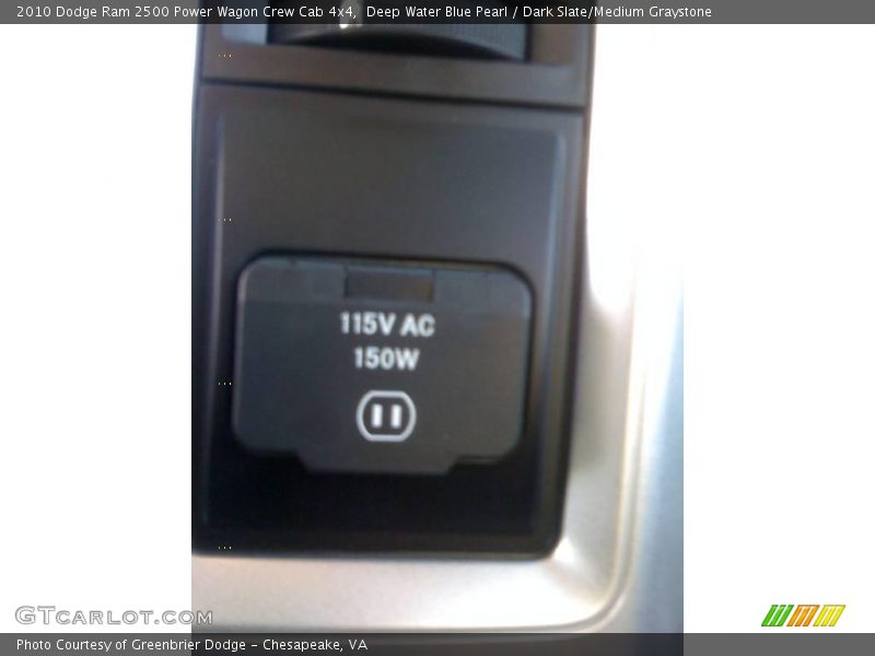 Deep Water Blue Pearl / Dark Slate/Medium Graystone 2010 Dodge Ram 2500 Power Wagon Crew Cab 4x4