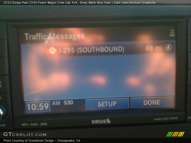 Deep Water Blue Pearl / Dark Slate/Medium Graystone 2010 Dodge Ram 2500 Power Wagon Crew Cab 4x4