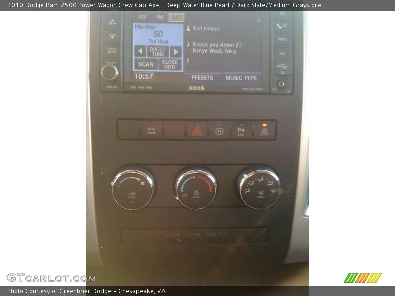 Deep Water Blue Pearl / Dark Slate/Medium Graystone 2010 Dodge Ram 2500 Power Wagon Crew Cab 4x4