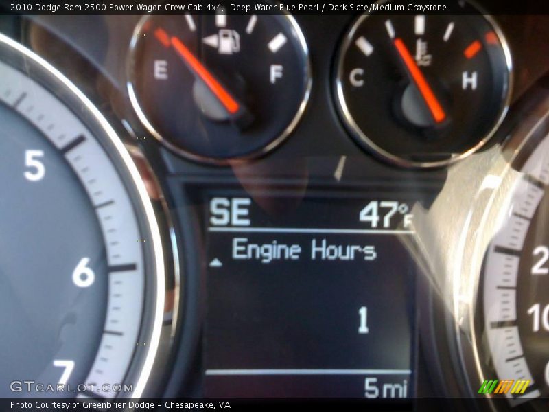 Deep Water Blue Pearl / Dark Slate/Medium Graystone 2010 Dodge Ram 2500 Power Wagon Crew Cab 4x4