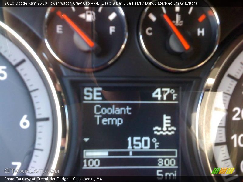 Deep Water Blue Pearl / Dark Slate/Medium Graystone 2010 Dodge Ram 2500 Power Wagon Crew Cab 4x4
