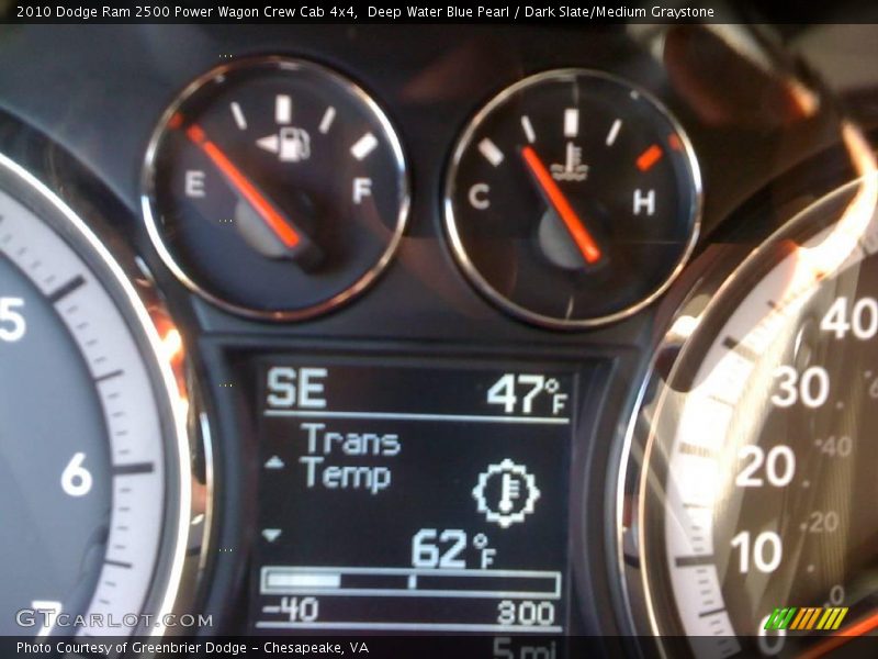 Deep Water Blue Pearl / Dark Slate/Medium Graystone 2010 Dodge Ram 2500 Power Wagon Crew Cab 4x4