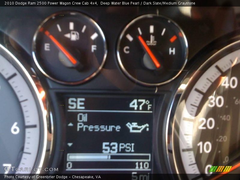 Deep Water Blue Pearl / Dark Slate/Medium Graystone 2010 Dodge Ram 2500 Power Wagon Crew Cab 4x4