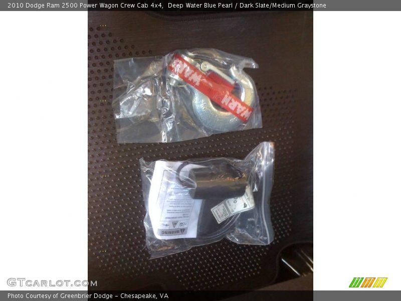 Deep Water Blue Pearl / Dark Slate/Medium Graystone 2010 Dodge Ram 2500 Power Wagon Crew Cab 4x4