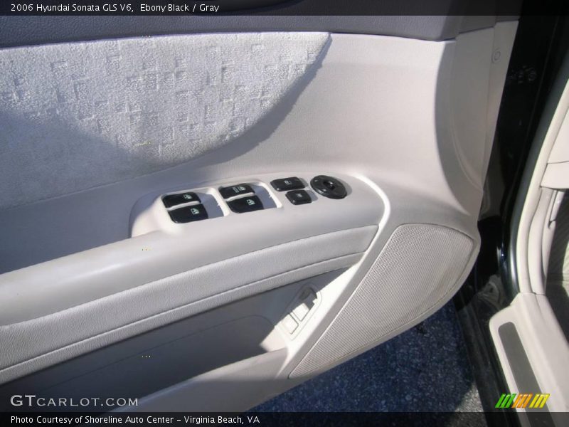 Ebony Black / Gray 2006 Hyundai Sonata GLS V6