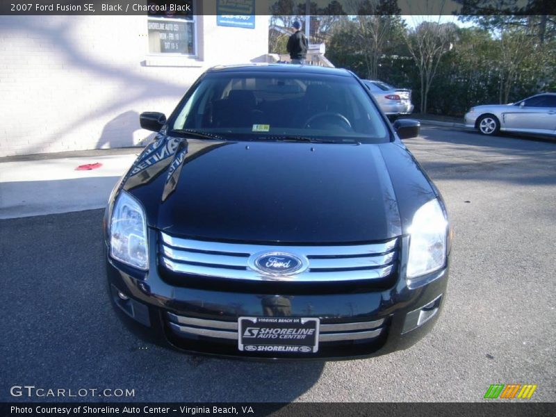 Black / Charcoal Black 2007 Ford Fusion SE