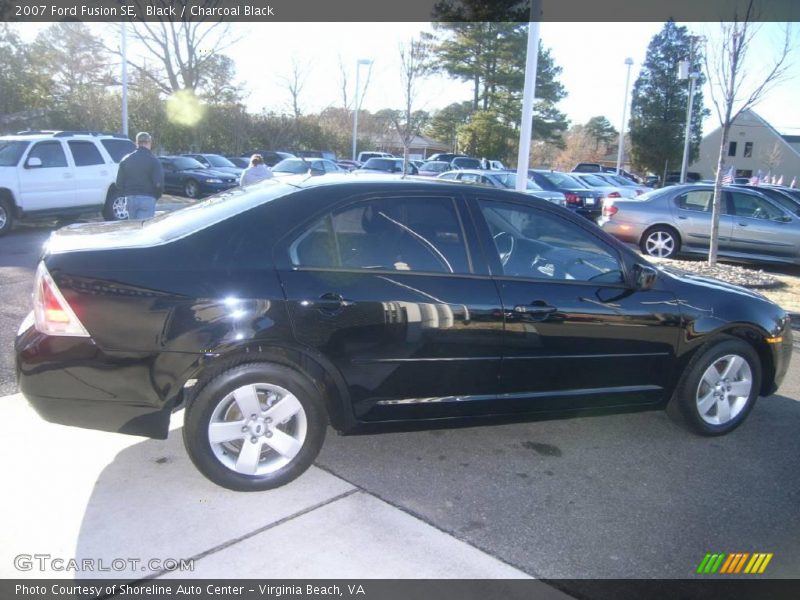Black / Charcoal Black 2007 Ford Fusion SE