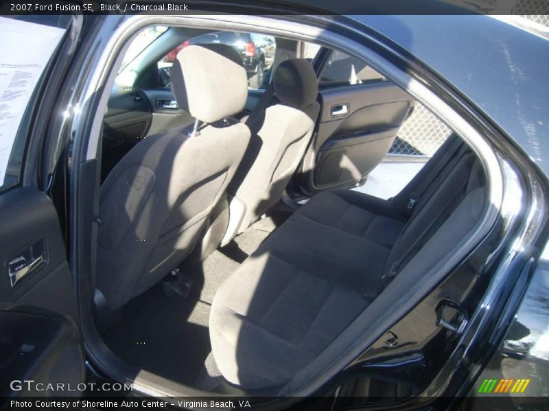 Black / Charcoal Black 2007 Ford Fusion SE