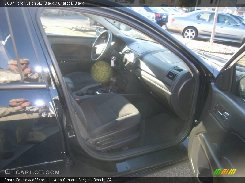 Black / Charcoal Black 2007 Ford Fusion SE