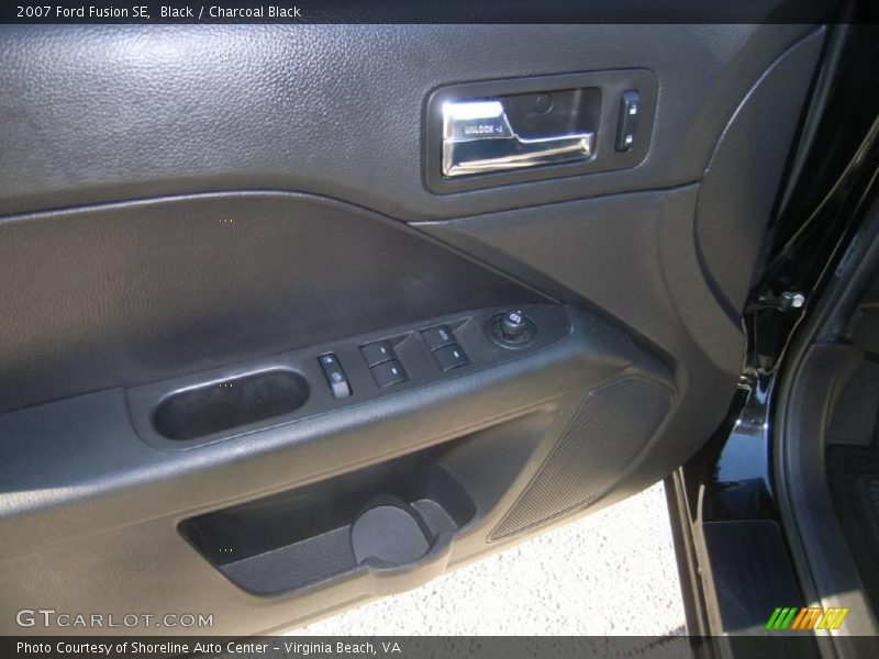 Black / Charcoal Black 2007 Ford Fusion SE
