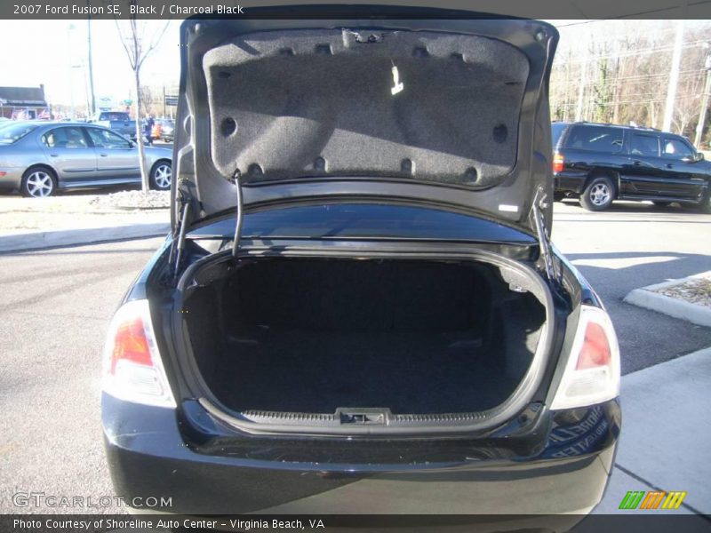 Black / Charcoal Black 2007 Ford Fusion SE