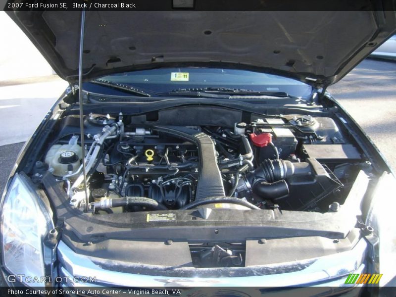 Black / Charcoal Black 2007 Ford Fusion SE