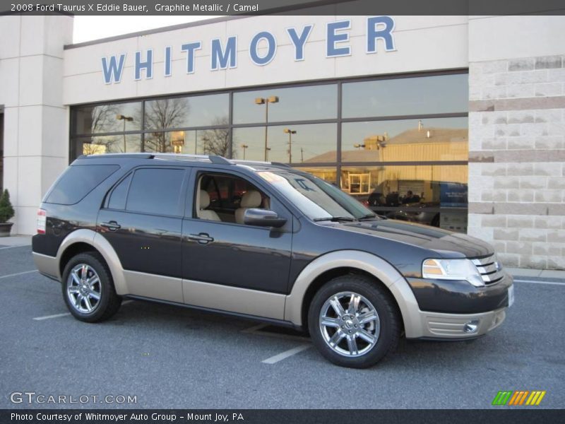 Graphite Metallic / Camel 2008 Ford Taurus X Eddie Bauer