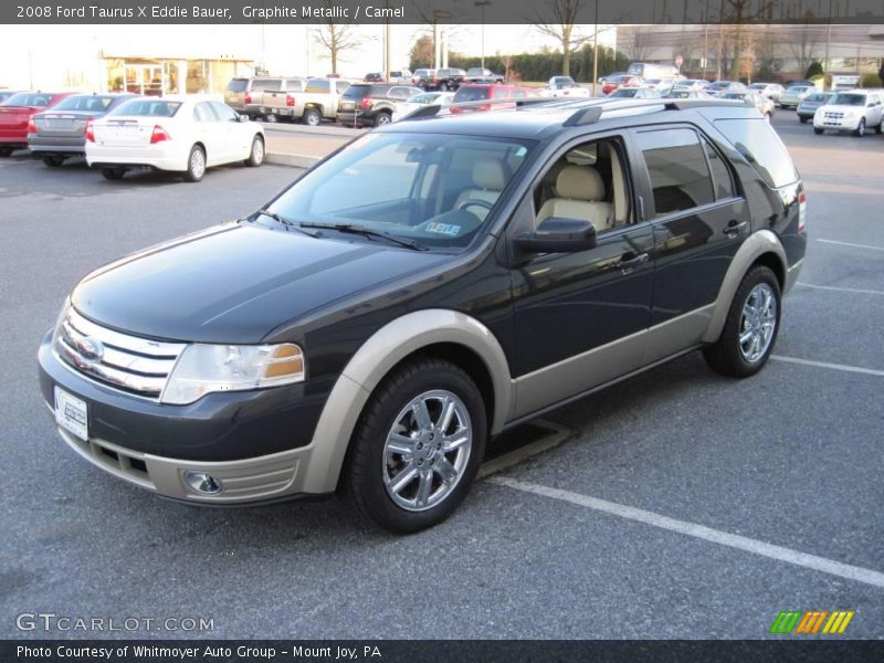 Graphite Metallic / Camel 2008 Ford Taurus X Eddie Bauer