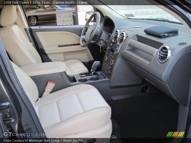 Graphite Metallic / Camel 2008 Ford Taurus X Eddie Bauer