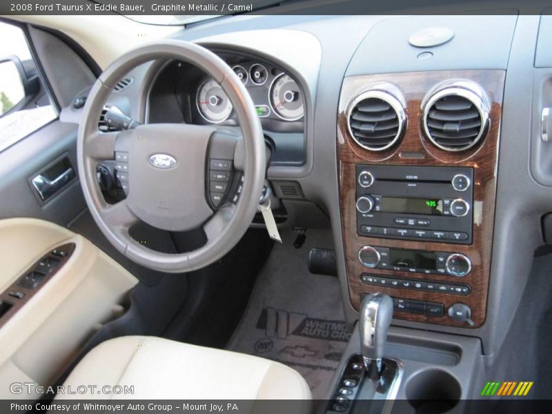 Graphite Metallic / Camel 2008 Ford Taurus X Eddie Bauer