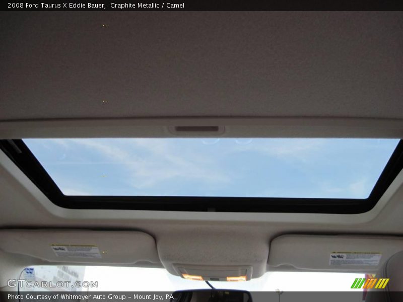 Graphite Metallic / Camel 2008 Ford Taurus X Eddie Bauer
