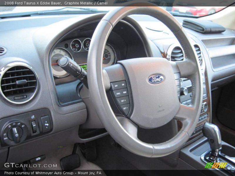 Graphite Metallic / Camel 2008 Ford Taurus X Eddie Bauer