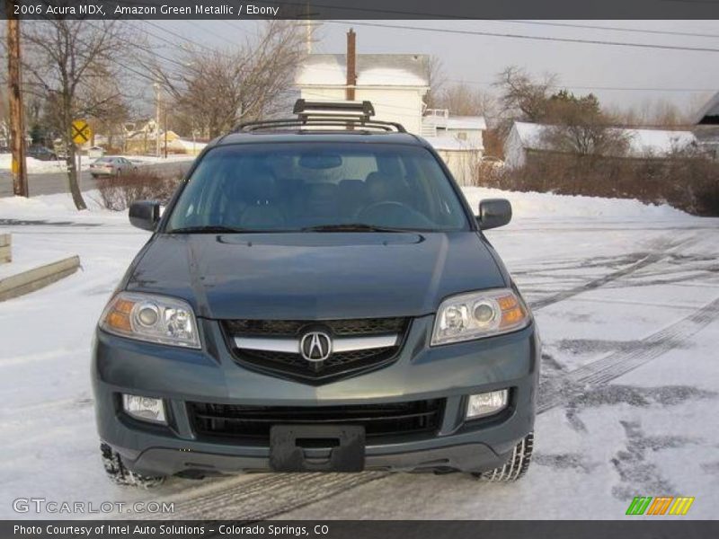 Amazon Green Metallic / Ebony 2006 Acura MDX