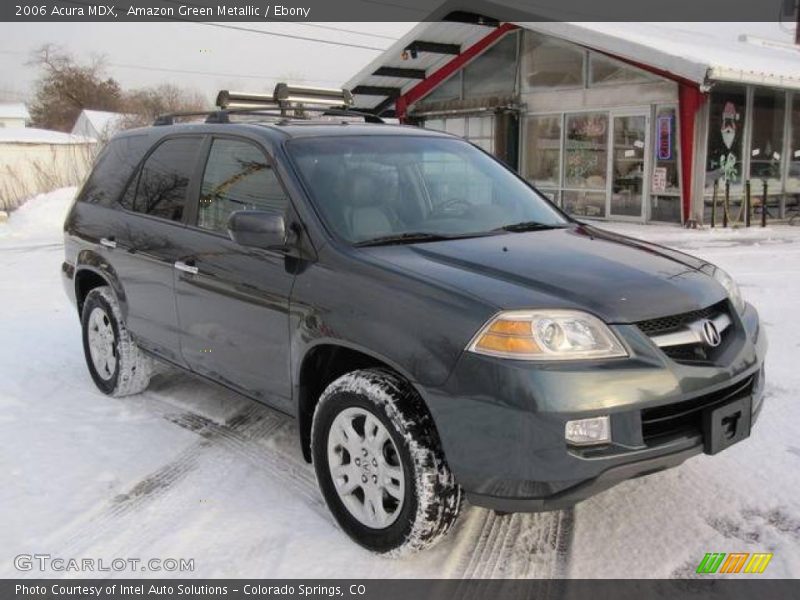 Amazon Green Metallic / Ebony 2006 Acura MDX