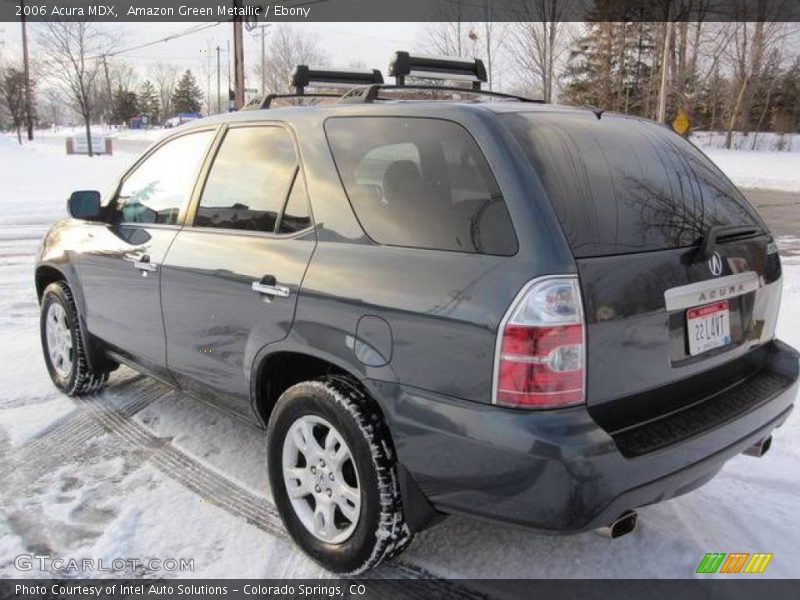 Amazon Green Metallic / Ebony 2006 Acura MDX