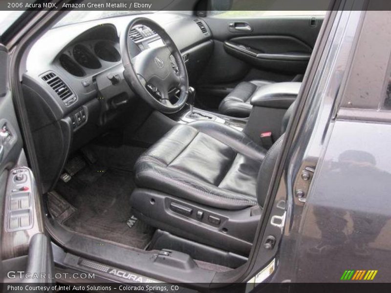 Amazon Green Metallic / Ebony 2006 Acura MDX
