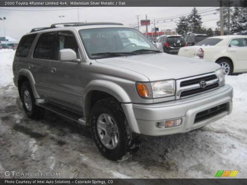 Millennium Silver Metallic / Oak 2000 Toyota 4Runner Limited 4x4