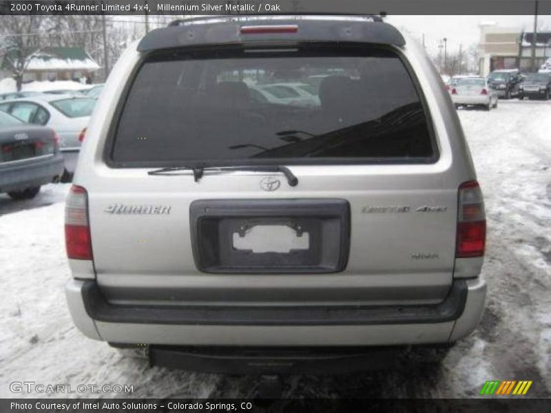 Millennium Silver Metallic / Oak 2000 Toyota 4Runner Limited 4x4
