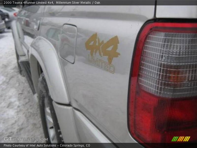 Millennium Silver Metallic / Oak 2000 Toyota 4Runner Limited 4x4