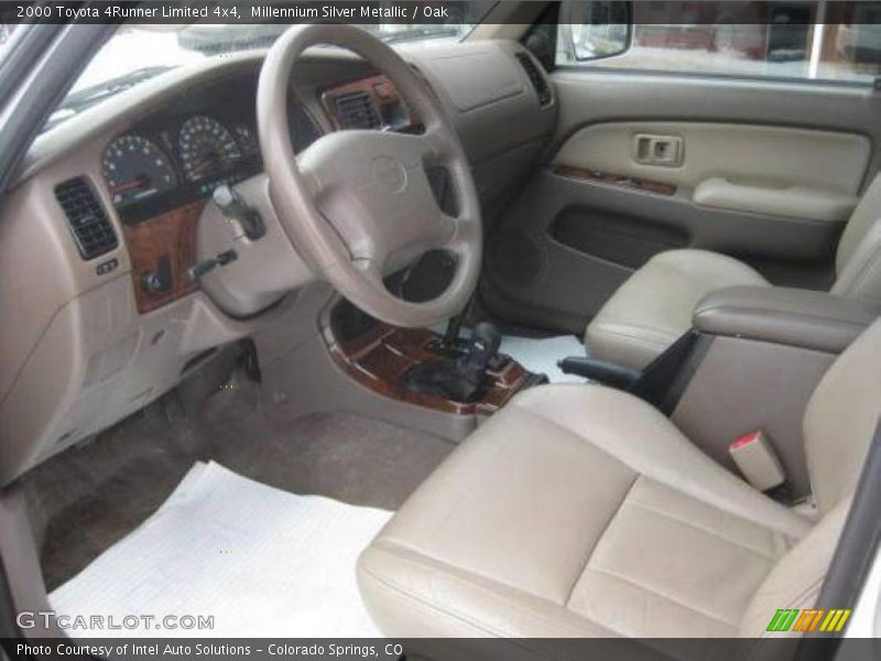 Millennium Silver Metallic / Oak 2000 Toyota 4Runner Limited 4x4