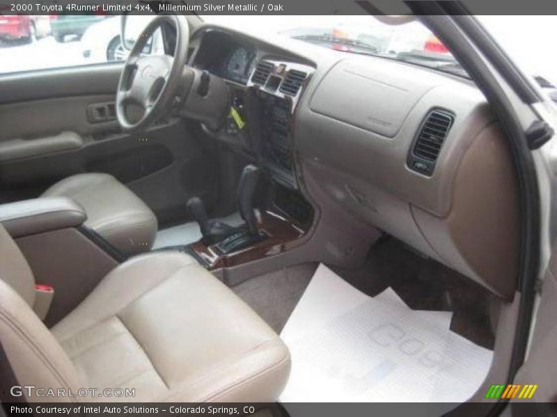 Millennium Silver Metallic / Oak 2000 Toyota 4Runner Limited 4x4