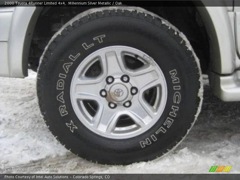 Millennium Silver Metallic / Oak 2000 Toyota 4Runner Limited 4x4