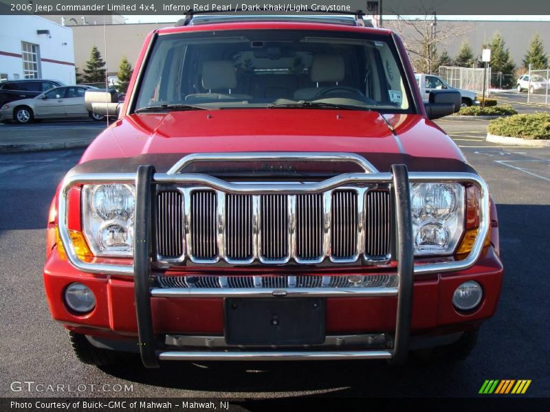 Inferno Red Pearl / Dark Khaki/Light Graystone 2006 Jeep Commander Limited 4x4