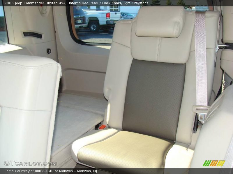 Inferno Red Pearl / Dark Khaki/Light Graystone 2006 Jeep Commander Limited 4x4