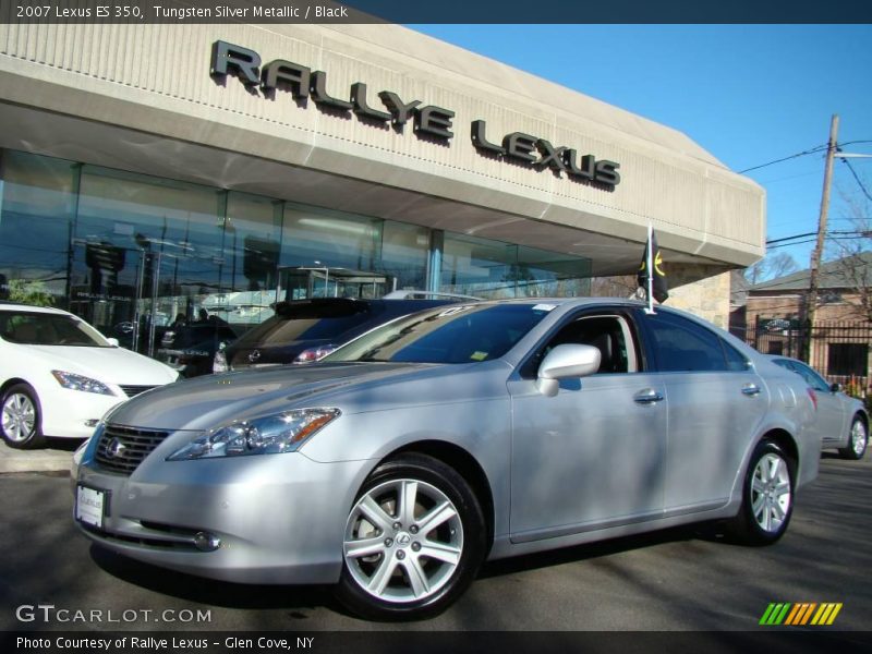 Tungsten Silver Metallic / Black 2007 Lexus ES 350