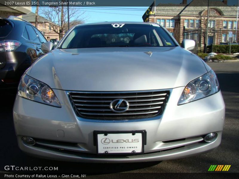 Tungsten Silver Metallic / Black 2007 Lexus ES 350