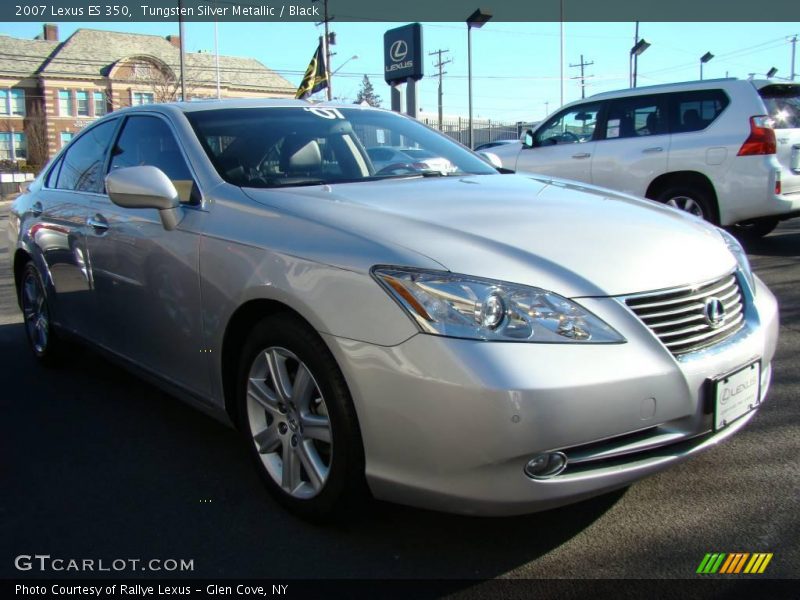 Tungsten Silver Metallic / Black 2007 Lexus ES 350
