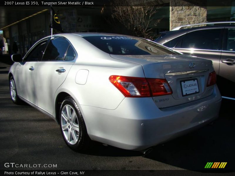 Tungsten Silver Metallic / Black 2007 Lexus ES 350