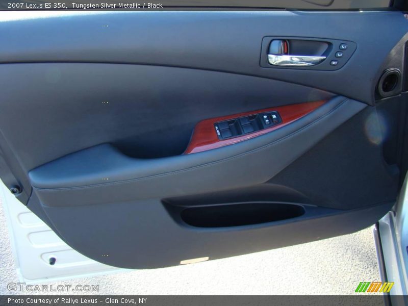 Tungsten Silver Metallic / Black 2007 Lexus ES 350