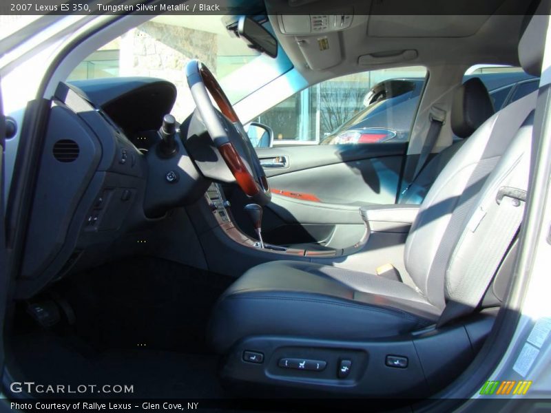 Tungsten Silver Metallic / Black 2007 Lexus ES 350