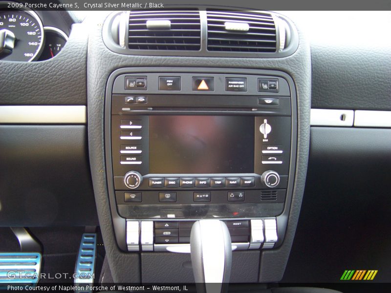 Crystal Silver Metallic / Black 2009 Porsche Cayenne S