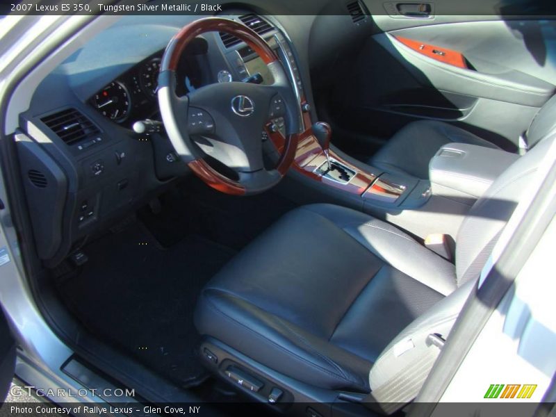 Tungsten Silver Metallic / Black 2007 Lexus ES 350