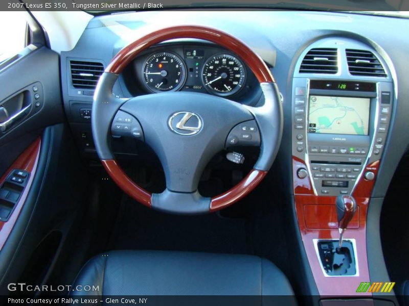 Tungsten Silver Metallic / Black 2007 Lexus ES 350