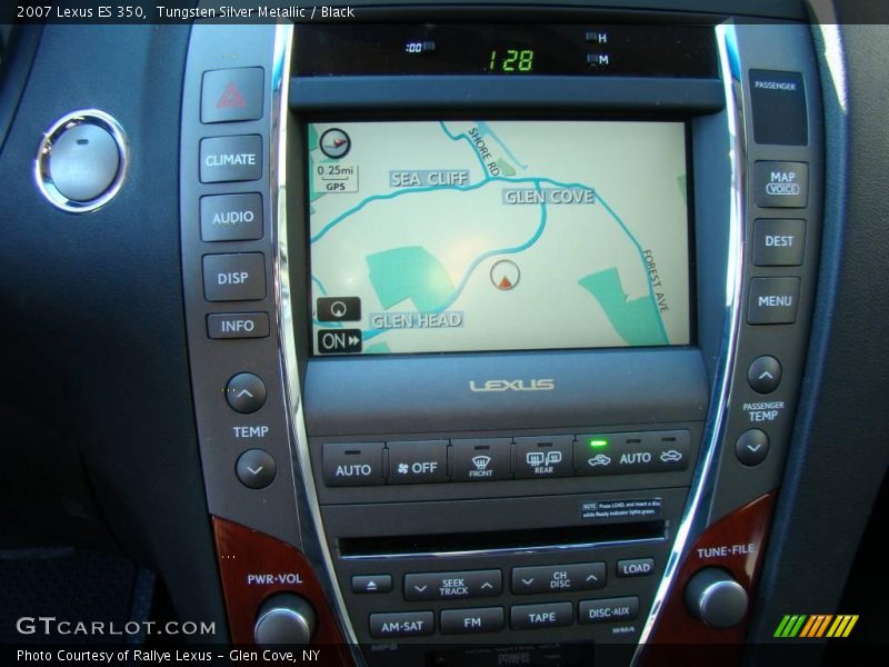 Tungsten Silver Metallic / Black 2007 Lexus ES 350