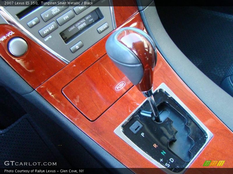 Tungsten Silver Metallic / Black 2007 Lexus ES 350