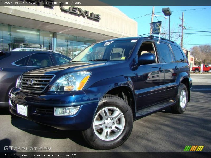 Nautical Blue Metallic / Ivory 2007 Lexus GX 470